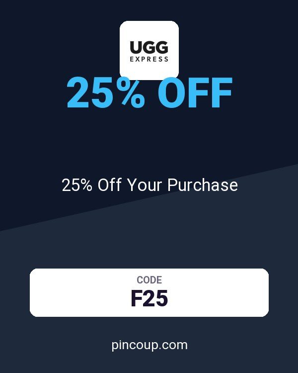 UGG Express coupon: 25% Off Your Purchase