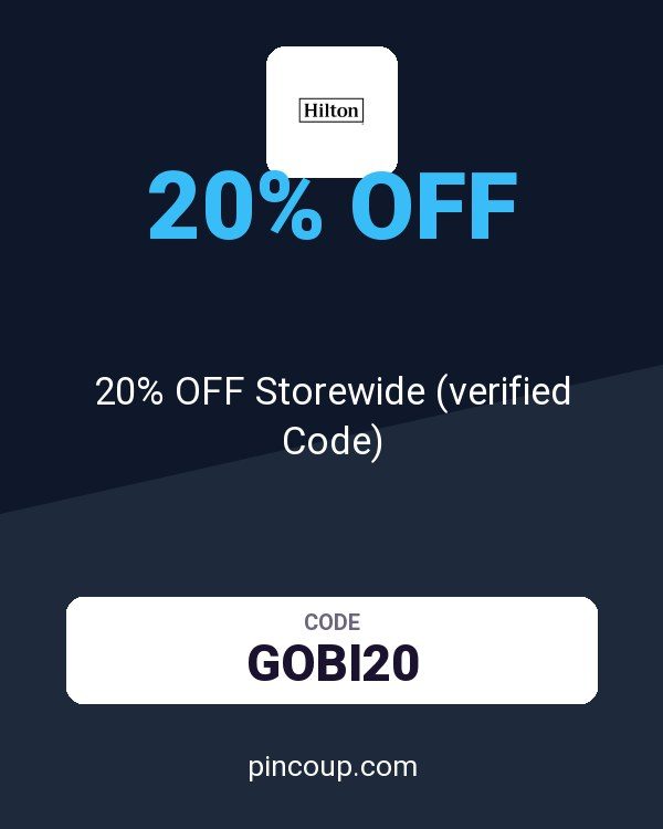 Hilton Honors Rewards - Points.com coupon: 20% OFF Storewide (verified Code)