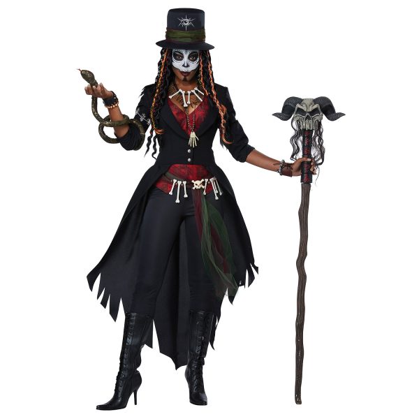 Adult Magic Voodoo Costume, Black, X Large - Spirit Halloween at SpiritHalloween.com