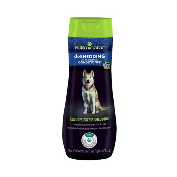 FURminator deShedding Ultra Premium Conditioner for Dogs, 16 fl. oz at PETCO Animal Supplies