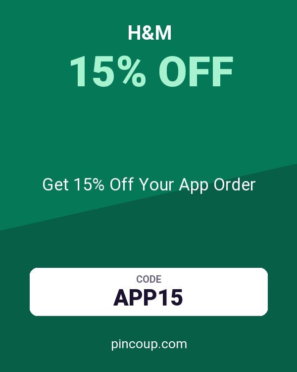 H&M coupon: Get 15% Off Your App Order