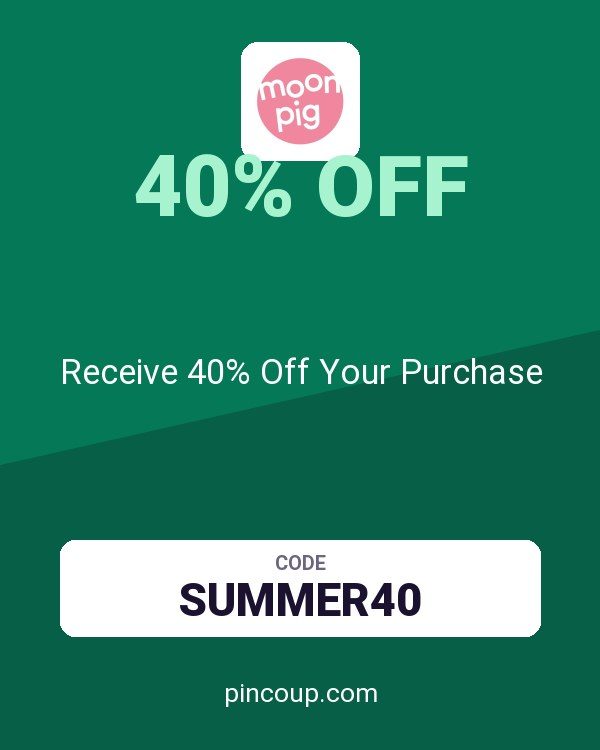 Moonpig coupon: Receive 40% Off Your Purchase