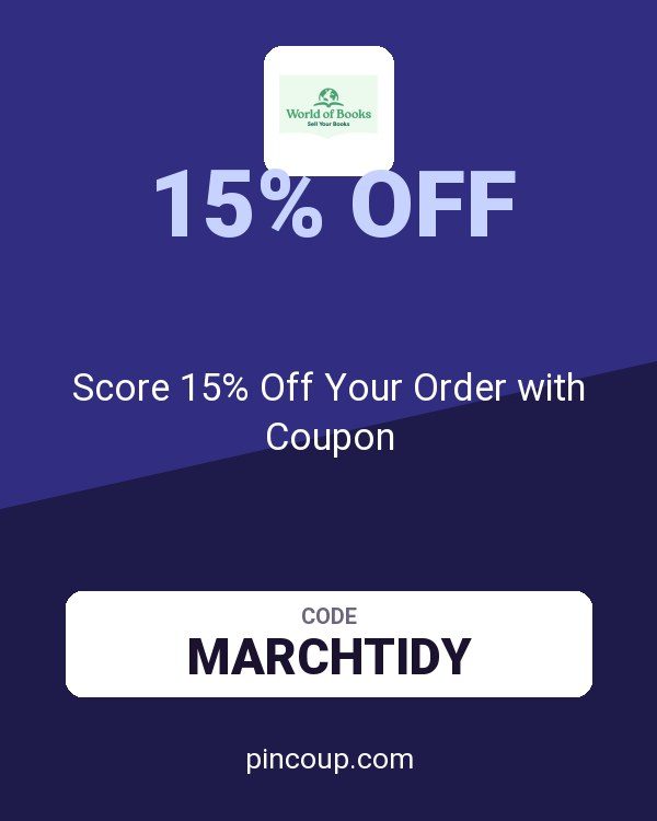 World of Books- Sell Your Books: Score 15% Off Your Order with Coupon