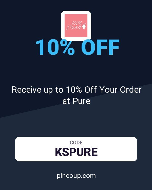 100% PURE coupon: Receive up to 10% Off Your Order at Pure