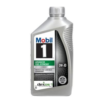 Mobil Advanced Fuel Economy Motor Oil 0w30 Full Synthetic 1 Qt Us at NAPA (Auto)
