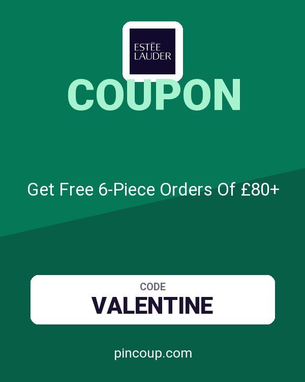 Estee Lauder coupon: Get Free 6-Piece Orders Of £80+