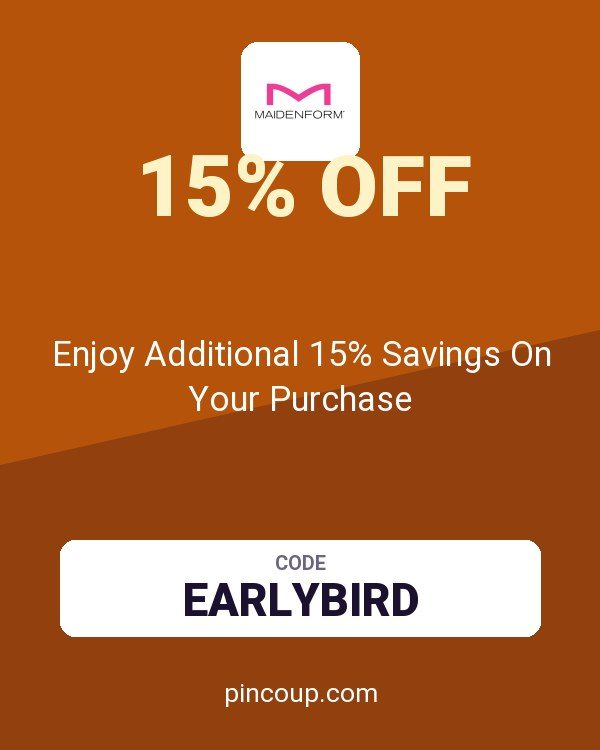 Maidenform coupon: Enjoy Additional 15% Savings On Your Purchase