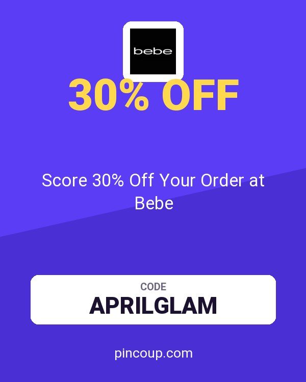 Score 30% Off Your Order at Bebe