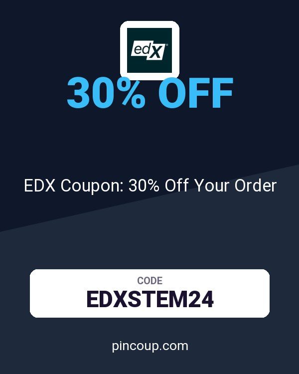 EDX Coupon: 30% Off Your Order