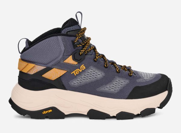 TEVA Men's Grandview Max Vent Hiking Boot in Crown Blue/Sunflower, Size 13