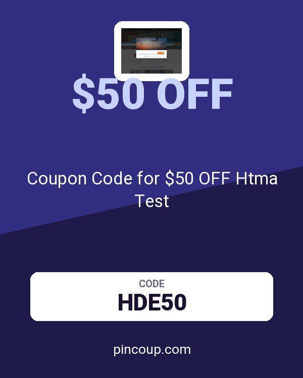 parksleepfly.com: Coupon Code for $50 OFF Htma Test