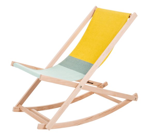 Overstock - Beach Rocker - Green/Yellow at Shop Horne