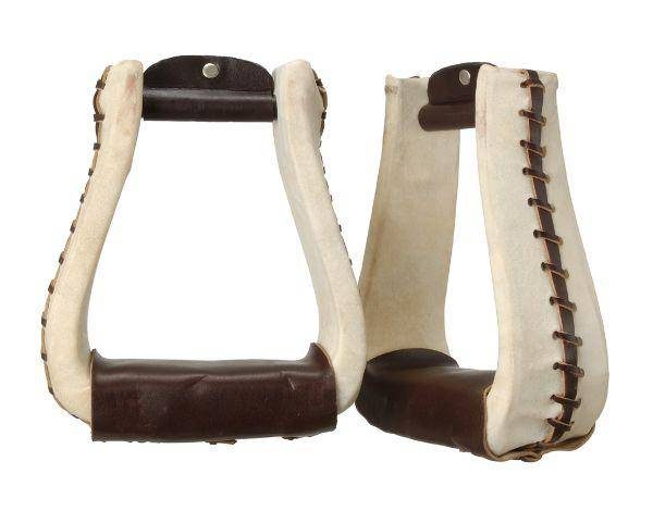 Royal King Rawhide Deep Roper Stirrups at HorseLoverZ.com