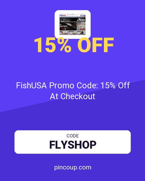 FishUSA Promo Code: 15% Off At Checkout