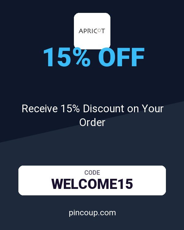 Apricot coupon: Receive 15% Discount on Your Order