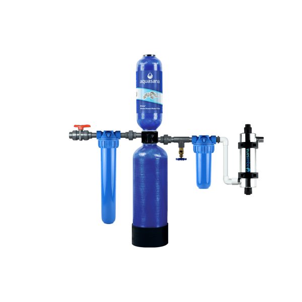 Rhino® Whole House Water UV Filter System Reduces 97% of Chlorine Home Water Filtration 1 Million Gallon Removes 99% of Bacteria & Viruses Aquasana at Aquasana Home Water Filters