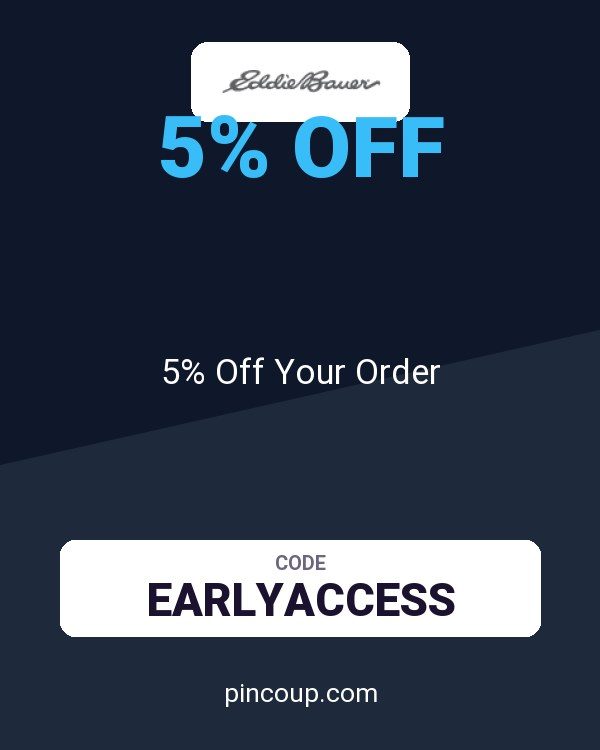 Eddie Bauer coupon: 5% Off Your Order