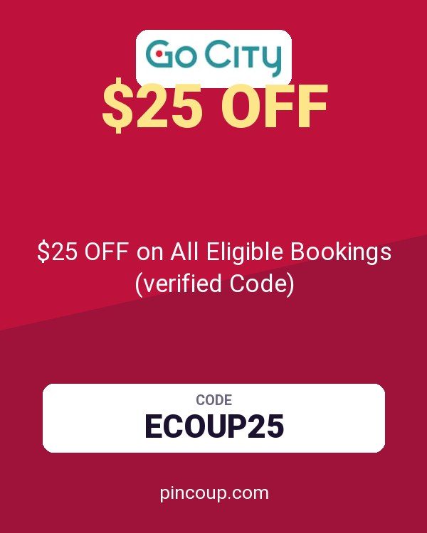 Go City® coupon: $25 OFF on All Eligible Bookings (verified Code)