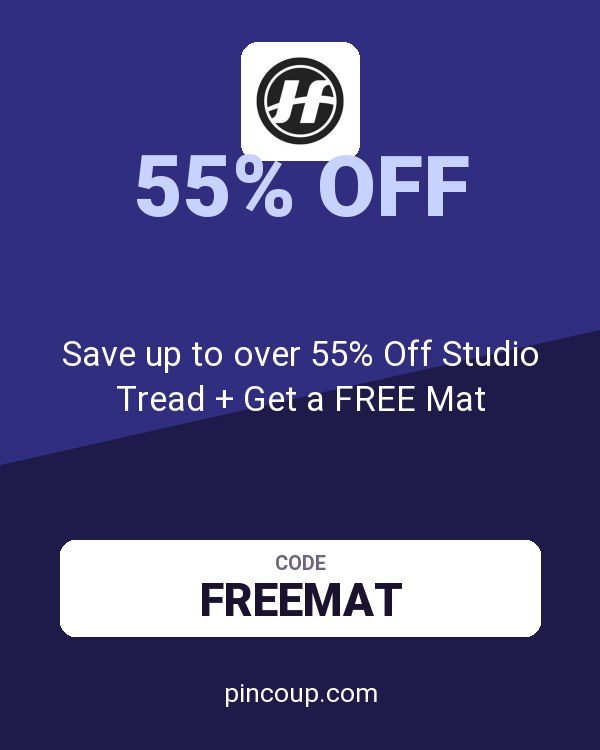 Horizon Fitness coupon: Save up to over 55% Off Studio Tread + Get a FREE Mat