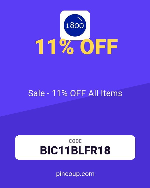 1-800 CONTACTS coupon: Sale - 11% OFF All Items