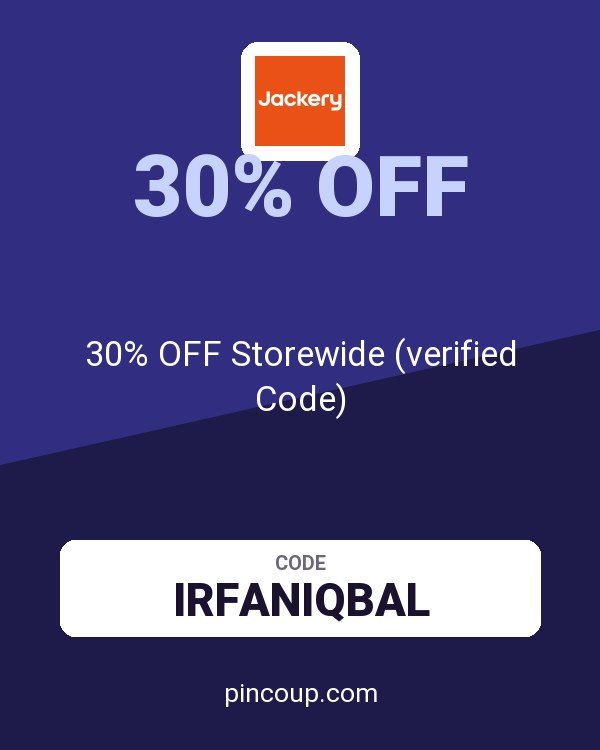 Jackery coupon: 30% OFF Storewide (verified Code)