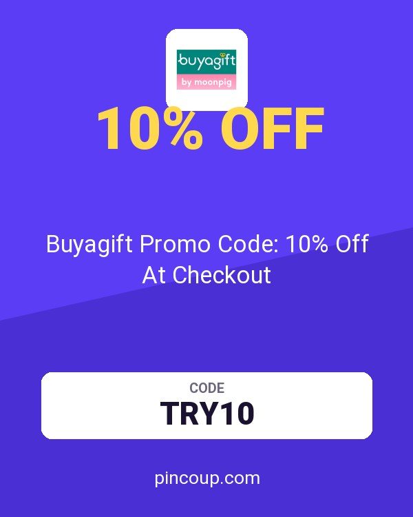 Buyagift.co.uk coupon: Buyagift Promo Code: 10% Off At Checkout