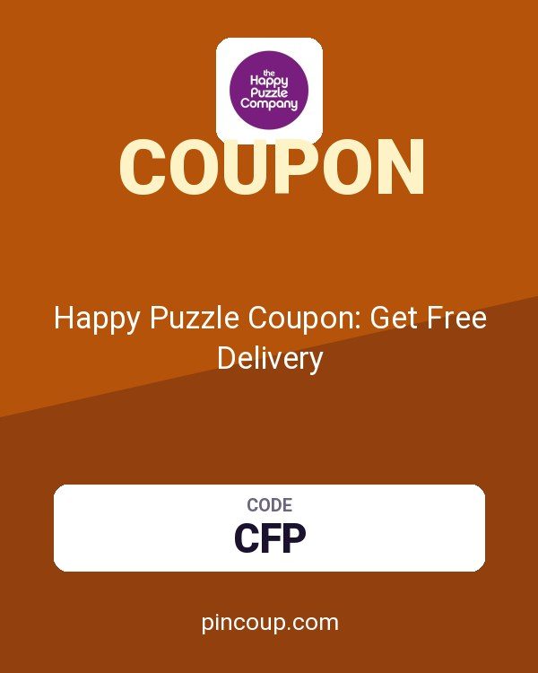 Happy Puzzle Coupon: Get Free Delivery