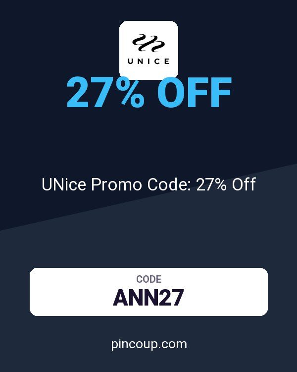 UNice Promo Code: 27% Off