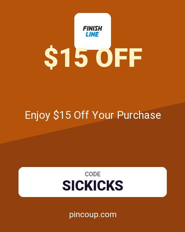 Finish Line coupon: Enjoy $15 Off Your Purchase