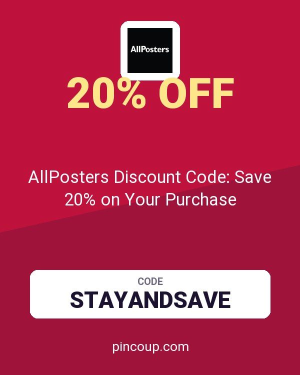 Allposters.com coupon: AllPosters Discount Code: Save 20% on Your Purchase
