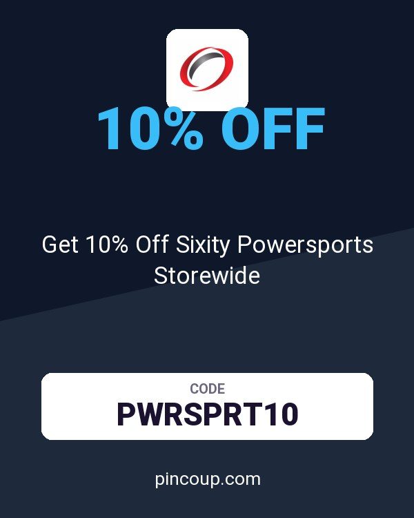 Get 10% Off Sixity Powersports Storewide