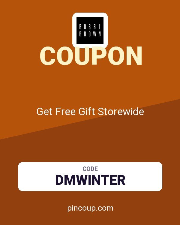 Bobbi Brown Cosmetics coupon: Get Free Gift Storewide
