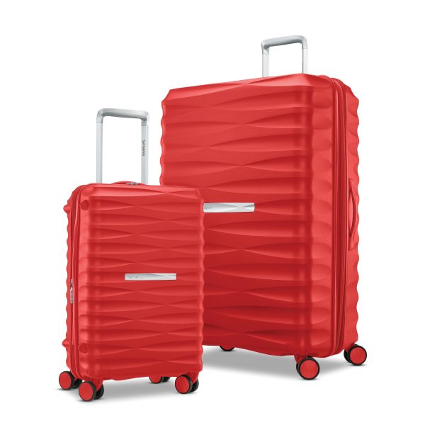 Voltage Dlx 2 Piece Set (Co/l) | Red | Luggage Set from Samsonite
