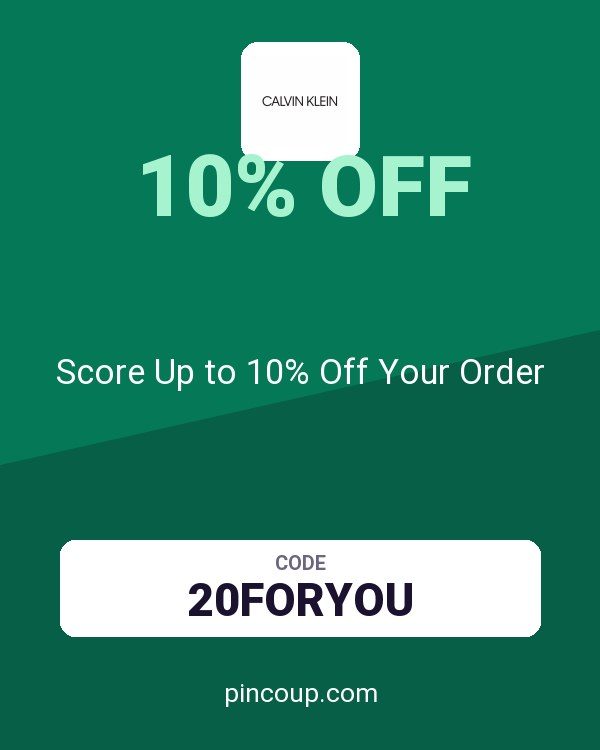 Calvin Klein coupon: Score Up to 10% Off Your Order