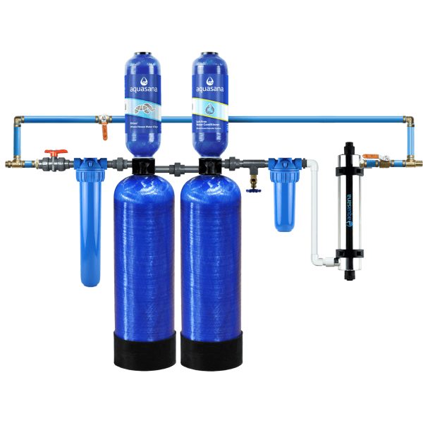 Rhino® Max Flow Whole House Water UV Filter System Reduce 97% Of Chlorine At 2X Flow Rate Home Water Filtration Removes 99% of Bacteria & Viruses Aquasana at Aquasana Home Water Filters