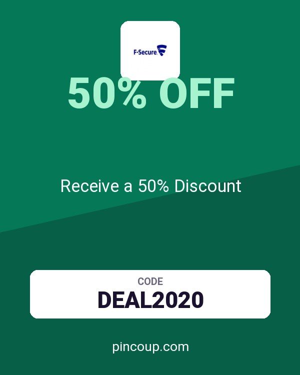 F-Secure | Internet Security & VPN coupon: Receive a 50% Discount