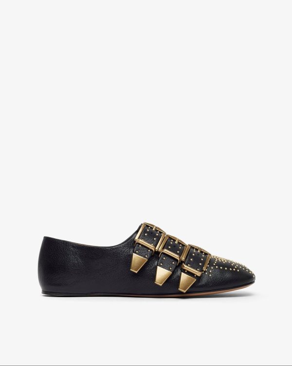 Susan black flats at Savannah's