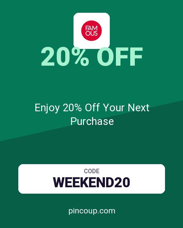 Famous Footwear coupon: Enjoy 20% Off Your Next Purchase