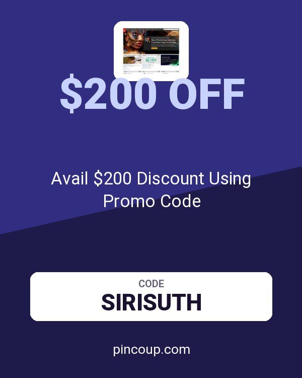 Adobe coupon: Avail $200 Discount Using Promo Code