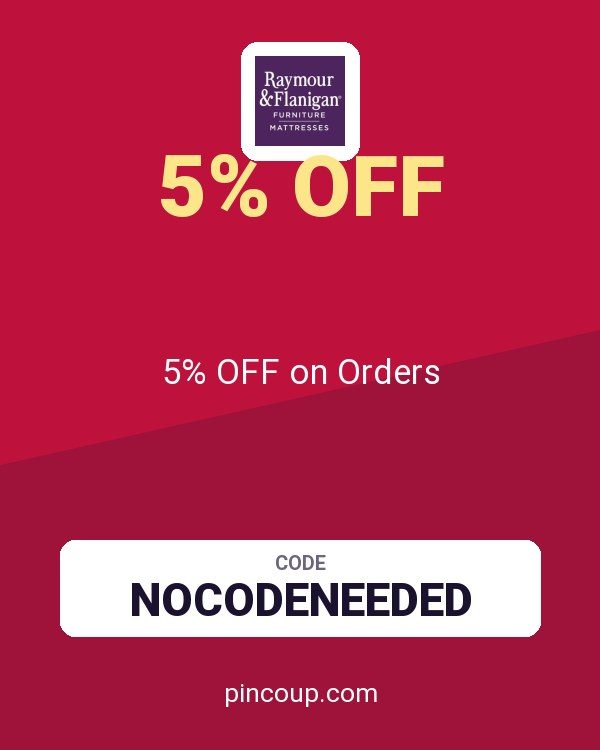 Raymour & Flanigan coupon: 5% OFF on Orders