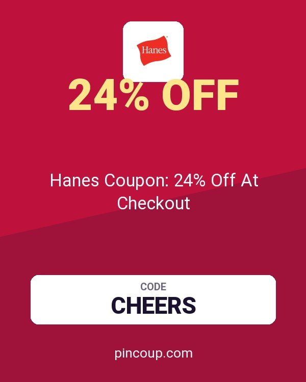 Hanes.com: Hanes Coupon: 24% Off At Checkout