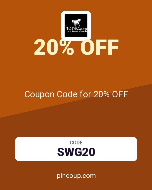 Horse.com: Coupon Code for 20% OFF