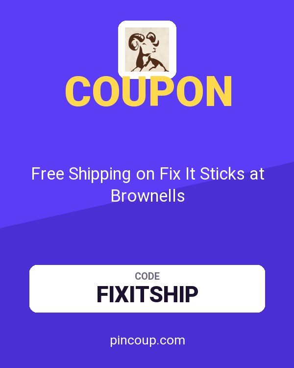 Free Shipping on Fix It Sticks at Brownells