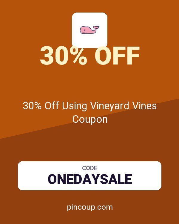 30% Off Using Vineyard Vines Coupon