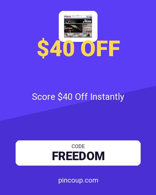 FishUSA coupon: Score $40 Off Instantly