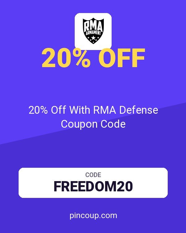 RMA Armament: 20% Off With RMA Defense Coupon Code