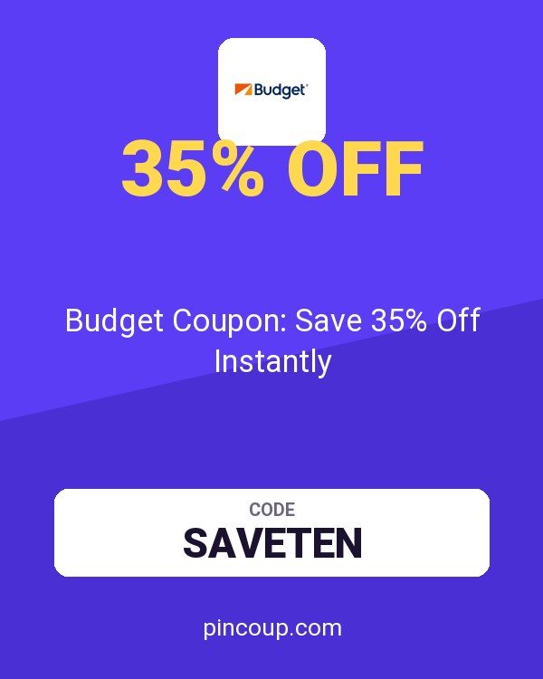Budget Car Rental: Budget Coupon: Save 35% Off Instantly