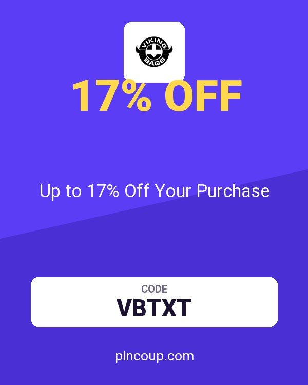Viking Bags coupon: Up to 17% Off Your Purchase