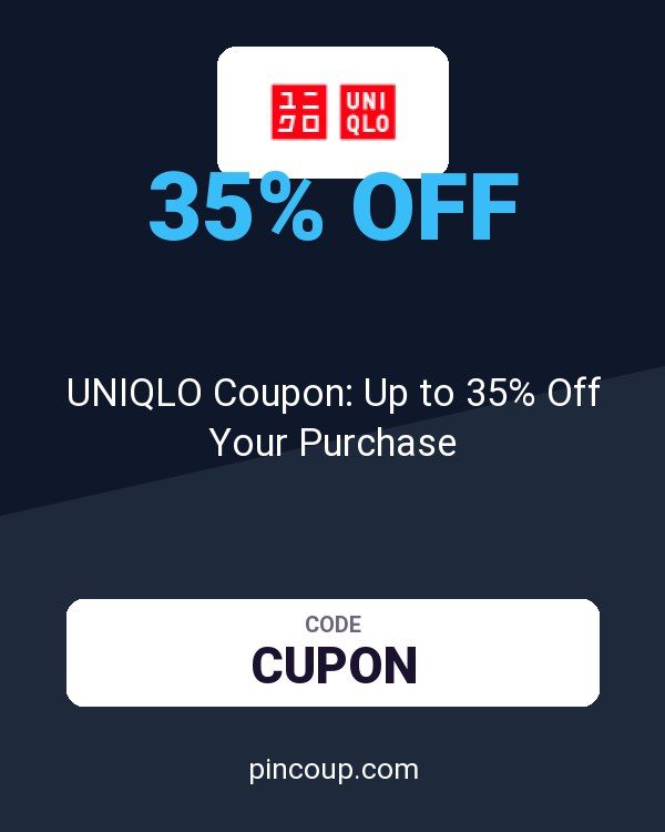 UNIQLO Coupon: Up to 35% Off Your Purchase