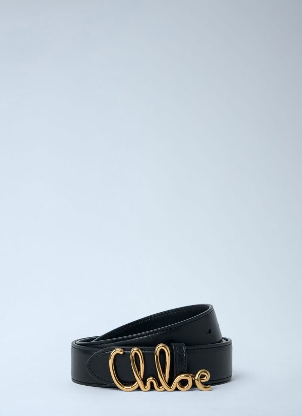 Chlo Iconic Belt - Woman Belts Black S at LN-CC